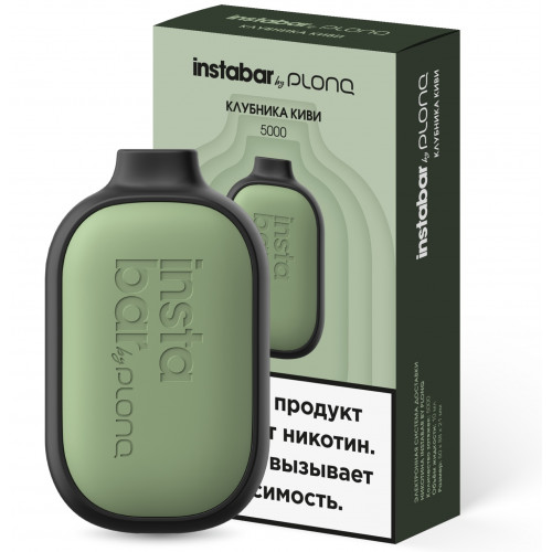 Электронная сигарета Insta bar by Plonq Клубника Киви (Плонг Инстабар)