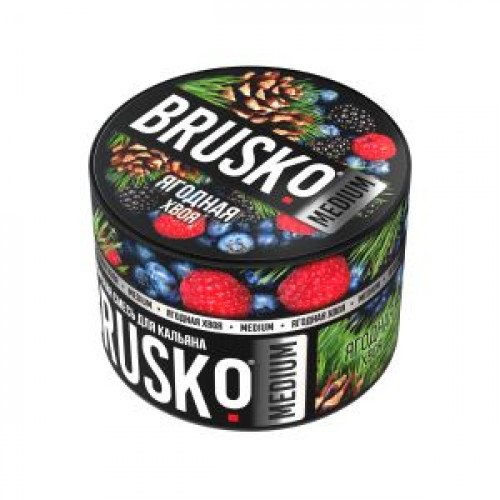 Табак для кальяна Brusko Medium 50 гр (Ягодная хвоя)